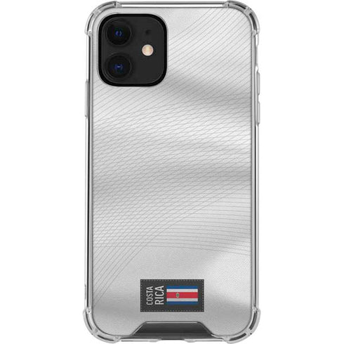 Costa Rica Soccer Flag iPhone 12 Clear Case